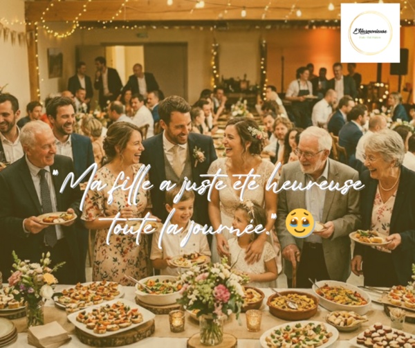 En septembre dernier, la maman d'une mariée est venue me voir en toute fin de soirée.
