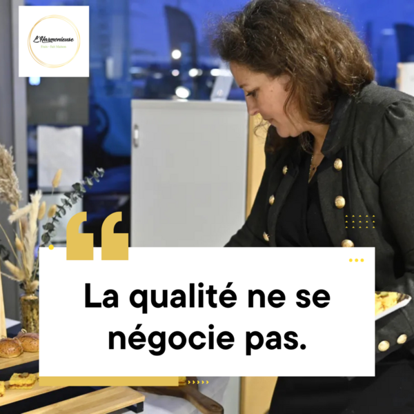 On nous a demandé un jour de faire un cocktail pour 80 personnes. 